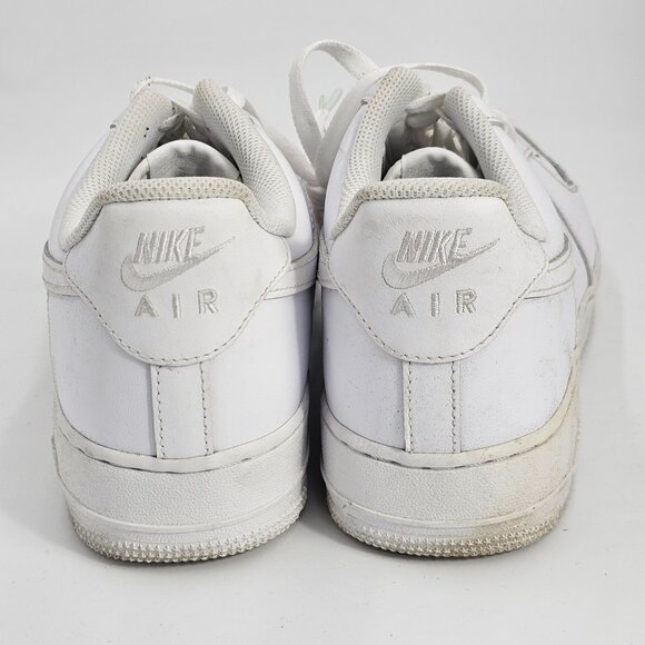 NIKE 315122-111 WHITE AIR FORCE 1 MENS SNEAKER SIZE US 11.5 - Picture 2 of 4